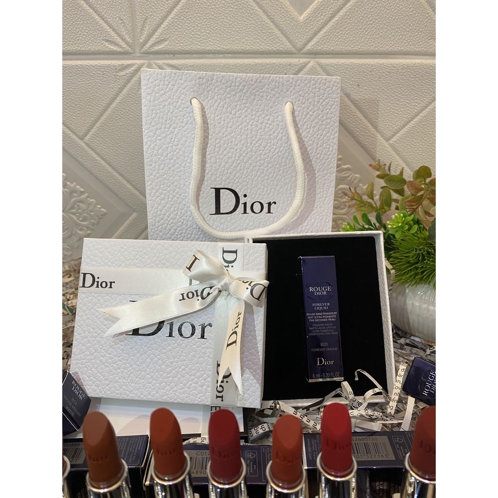 Son Dior Rouge Lipstick Siêu Sang Chảnh Full Size, Son Dior- Chính Hãng, Tiệm Son Ruby