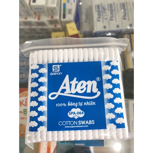 TĂM BÔNG GÓI CAO CẤP CHO NGƯỜI LỚN - QUE NHỰA VÀ GỖ