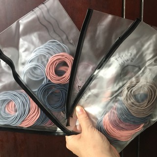 DÂY BUỘC TÓC NGŨ SẮC - GÓI 10 DÂY