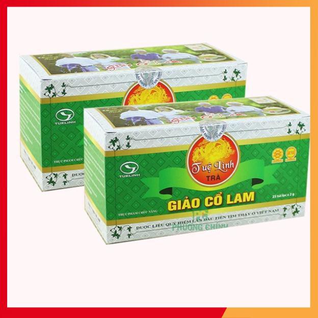 Trà Giảo Cổ Lam Tuệ Linh 25 túi lọc (Chính hãng)- Bí quyết sống khoẻ