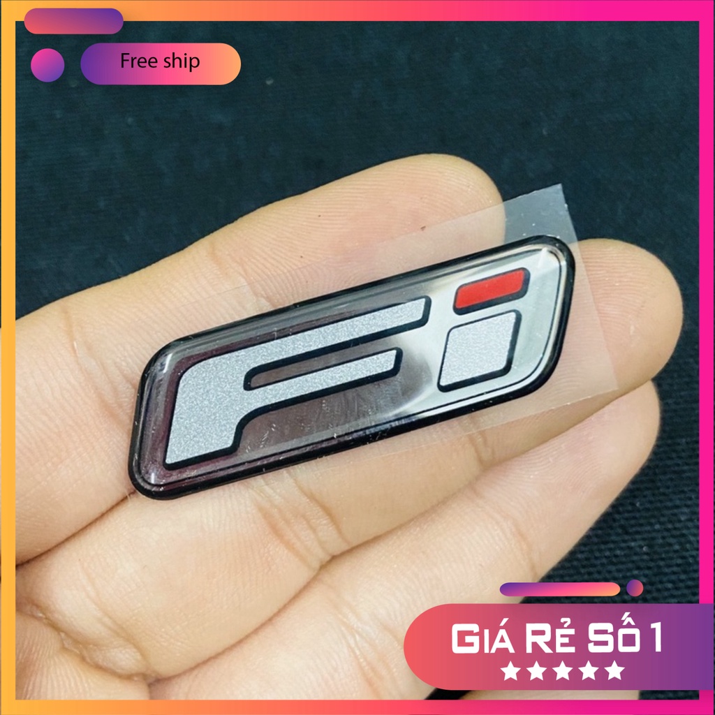 HCM  Tem logo nhựa nổi Fi dán đầu đèn, Esp dán pô e chuẩn zin sử dụng dán các dòng xe HONDA, YAMAHA ĐỒ CHƠI XE MÁY GIÁ S
