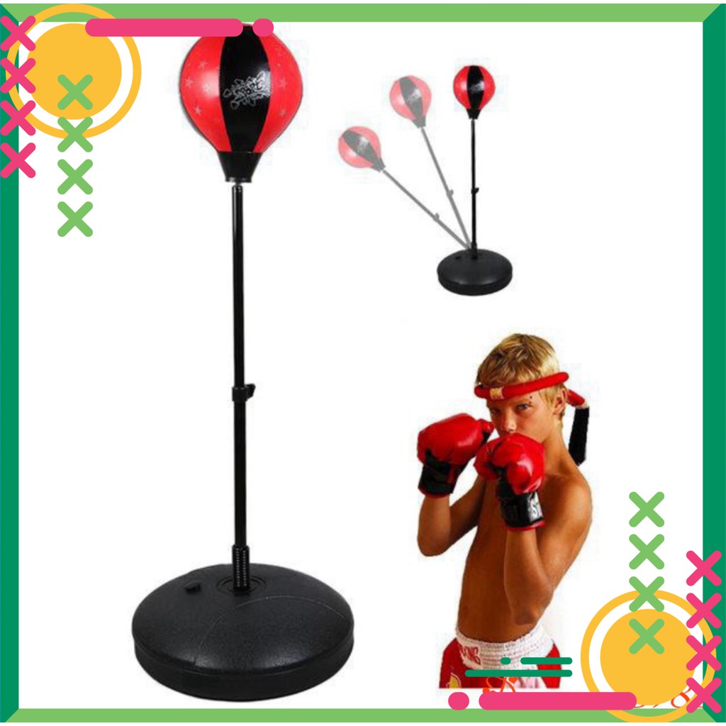 [FREE SHIP] 🎁[Tăng Cơ-Tiêu Mỡ]🎁 Bóng Đấm Boxing Phản Xạ Cao Cấp 2020🎁SIÊU HOT🎁