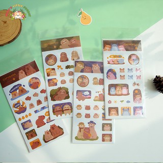 STICKER GIẤY WASHI ALPACA | MST364