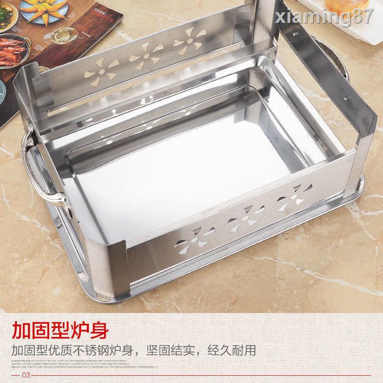 Vỉ Nướng Bbq Hình Chữ Nhật Bằng Inox Tiện Dụng