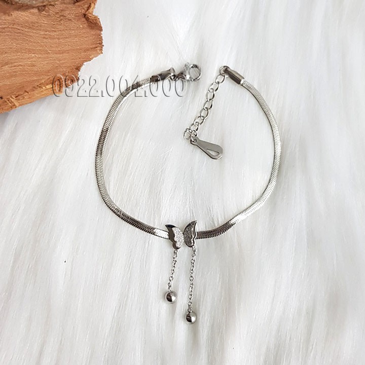 Lắc tay con bướm, lắc tay titan bươm bướm LZ1654.