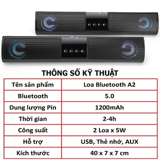 Loa Bluetooth Không Dây Để Bàn Wireless Speaker A2