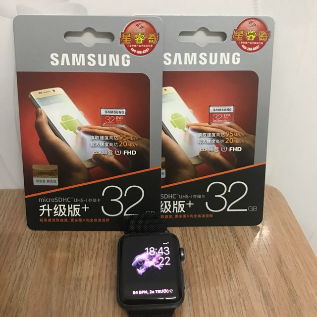 Thẻ nhớ Micro SD 32Gb Samsung evo plus