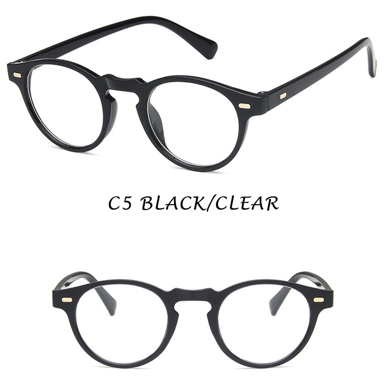 Kính mát thời trang tròng tròn UV400 phong cách sành điệu