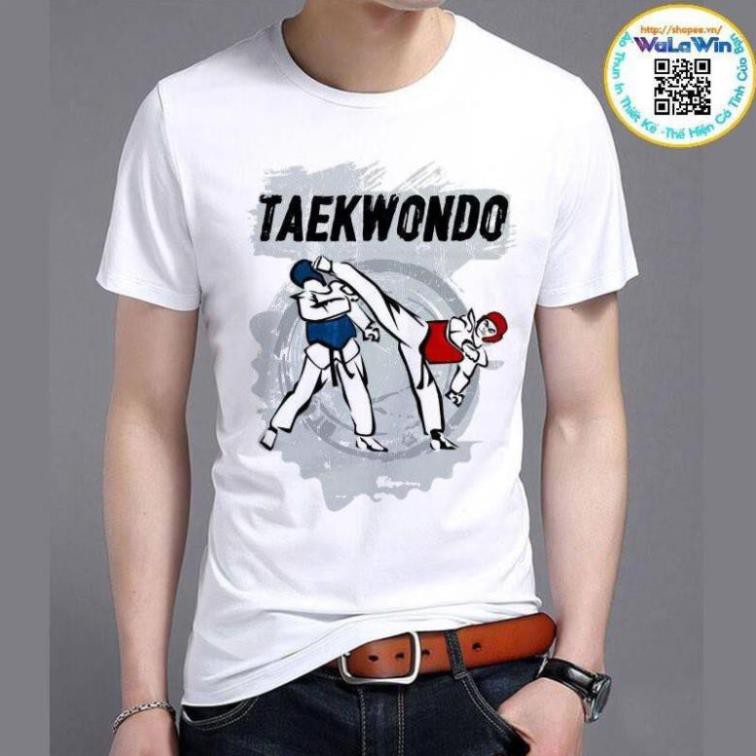 Áo Thun Tay Lỡ - Áo Unisex - Áo Thun Thụng - Áo Thun Trơn giá sỉ - Áo thun tay ngắn cổ tròn Full Size Taekwondo Đẹp * 💗