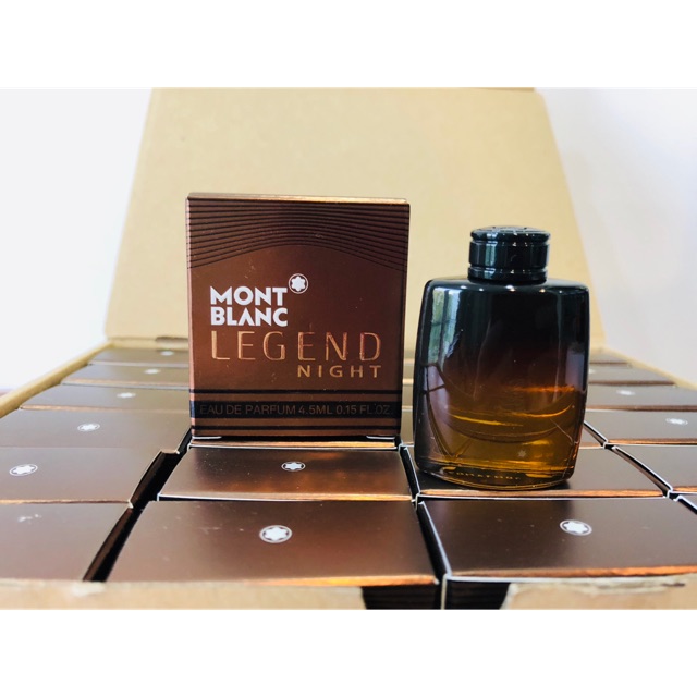 Nước hoa Mini Nam MONT BLANC - LEGEND NIGHT - EDP - 4.5ML