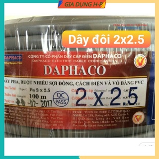 (GIÁ HỦY DIỆT) DÂY ĐIỆN XÁM BỌC 2 LỚP ĐỒNG 100% - Bán lẻ theo mét.