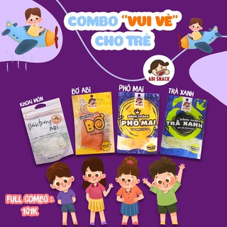 [BÁNH TRÁNG ABI ] COMBO CÁC LOẠI ABI SNACK