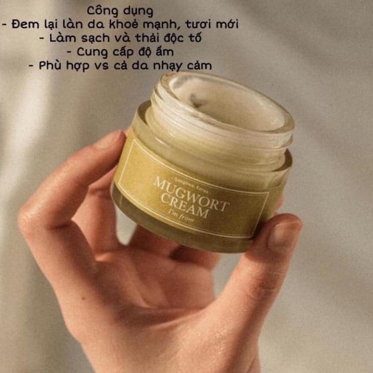 Kem Dưỡng Ngải Cứu I'm From Mugwort Cream 50g