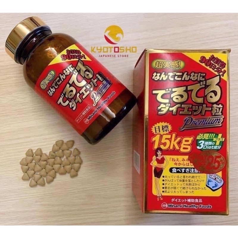 Viên uống giảm 12kg Minami Healthy Foods - Giảm 12kg trong 75 ngày Minami Nhật Bản