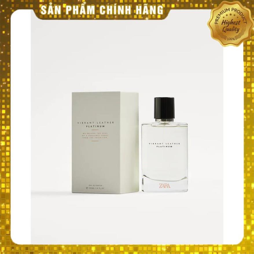 NƯỚC HOA NAM ZARA VIBRANT LEATHER PLATINUM 100 ML