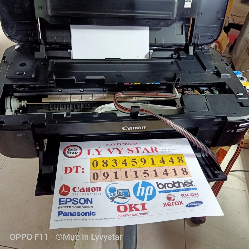 Thân máy in màu A3 Epson 1390 1430 L1800, canon 6770