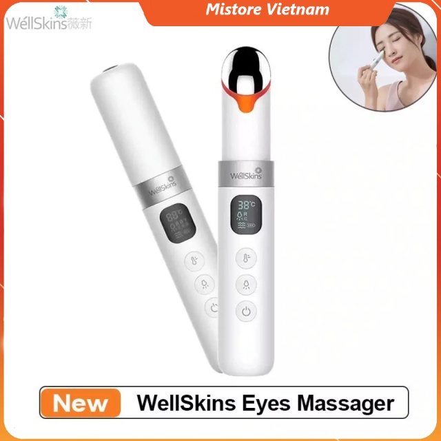 Máy massage mắt Xiaomi WellSkins WX-MY300 - Máy massage làm giảm quầng thâm và nếp nhăn mắt Xiaomi WellSkin WX-MY300