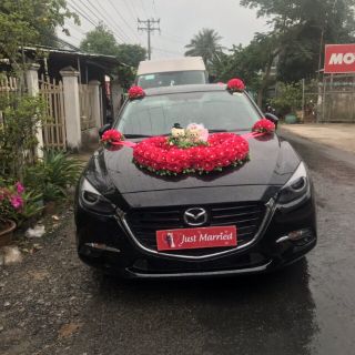Bộ hoa xe cưới