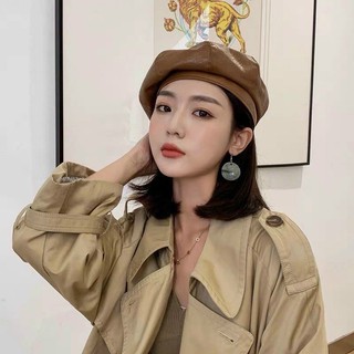 Mũ nồi, mũ beret da cá tính MN01