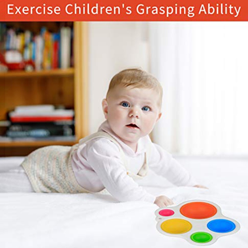 Đồ Chơi Lắp Ghép Bằng Tay Nhiều Nút Bấm Giáo Dục Sớm Cho Bé