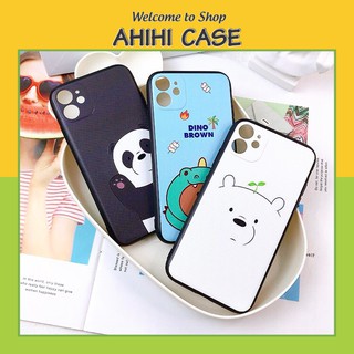 Ốp Lưng Iphone Hình Gấu Trắng IP 6plus/7plus/8plus/X/XR/Xs/XS Max/11/11 Pro/11 Promax/12/12 Pro/12 Promax