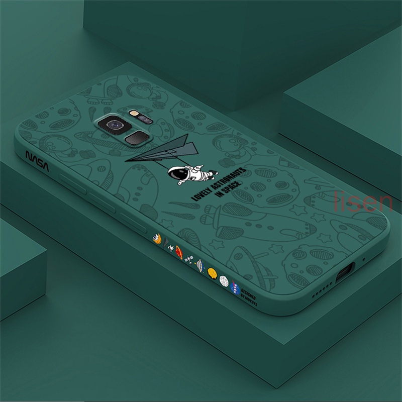 Ốp lưng S9 plus Ốp Điện Thoại In Hình nasa Cho Samsung S9 S10 plus S20 S21 plus S22 Ultra S8 S8 plus DY