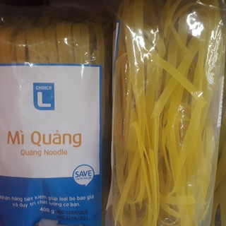 Mì quảng choice l lotte hàn quốc gói 400g