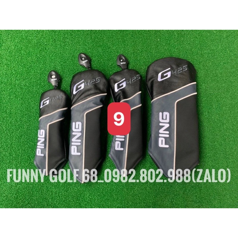 Cover Bộ Bọc đầu gậy Golf cao cấp chính hãng xxio, titlest, ping, taylormade