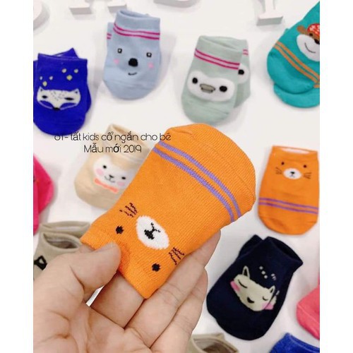 Vớ sơ sinh gót nhiều mẫu cho bé 0-12 tháng tuổi-họa tiết ngẫu nhiên