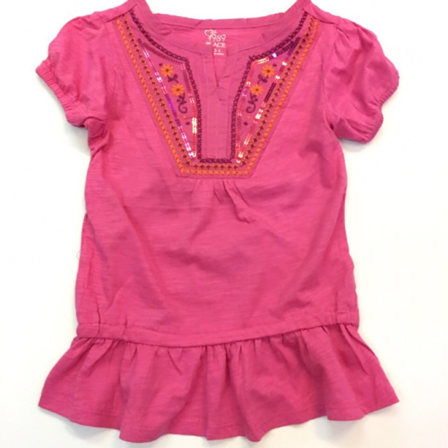 Freeship 99k TQ_ÁO COTTON PLACE ĐÍNH CƯỜM