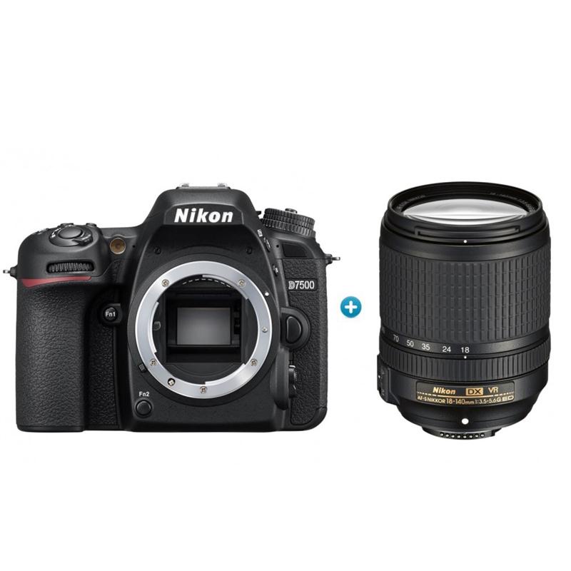 Máy ảnh Nikon D7500 kèm ống kính 18-140 MM-Hàng chính hãng