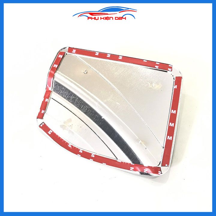 Ốp nắp bình xăng Navara 2015-2016-2017-2018-2019-2020-2021 mạ crom chống trầy trang trí ô tô