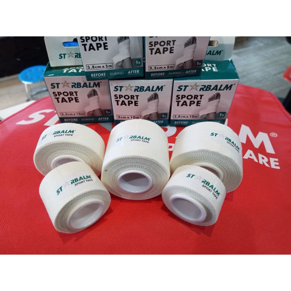 Băng vải thể thao Starbalm Sport Tape Hà Lan - Hàng Chính Hãng - Có 5 size