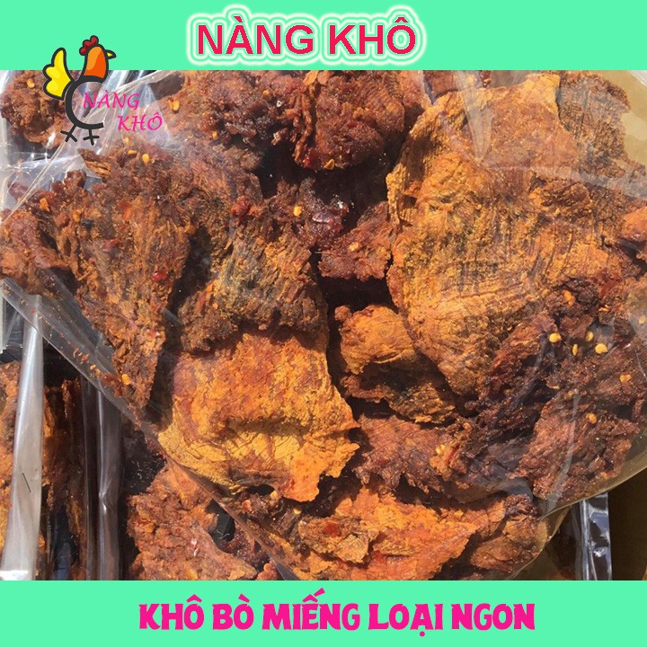 Khô Bò Miếng vị cay Tứ Xuyên 1 Kí | Nàng Khô