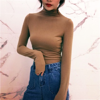 Áo cổ lọ dài tay mẫu 3