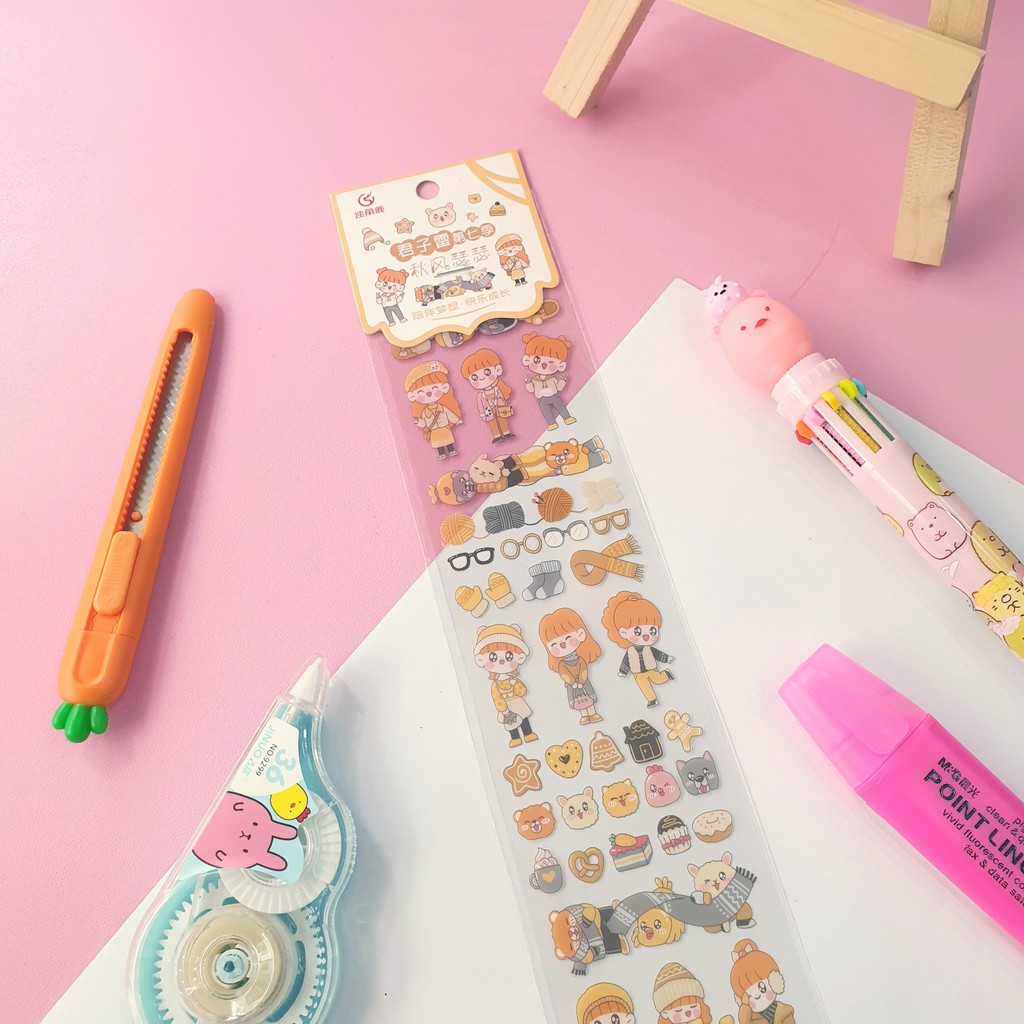 Stickers dài đủ các loại Gam màu theo chủ đề của riêng bạn