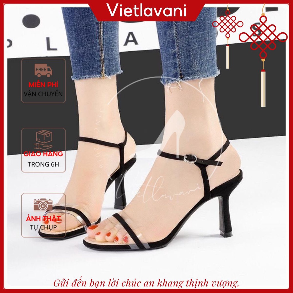 Giày sandal 7p quai trong cực sành điệu XKS25 (siêu sale)