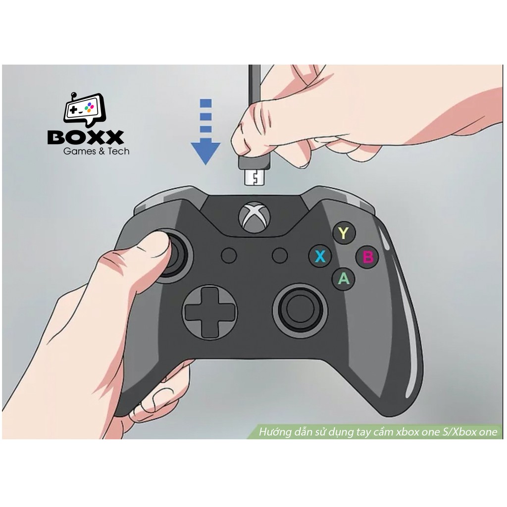 Dây Cáp USB cho tay cầm chơi game Xbox One, Xbox one S, Dualshock PS4, cáp sạc PS4