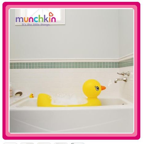 CHẬU TẮM PHAO VỊT VÀNG ( CÓ CHỨC NĂNG BÁO NÓNG ) MUNCHKIN (katydang)