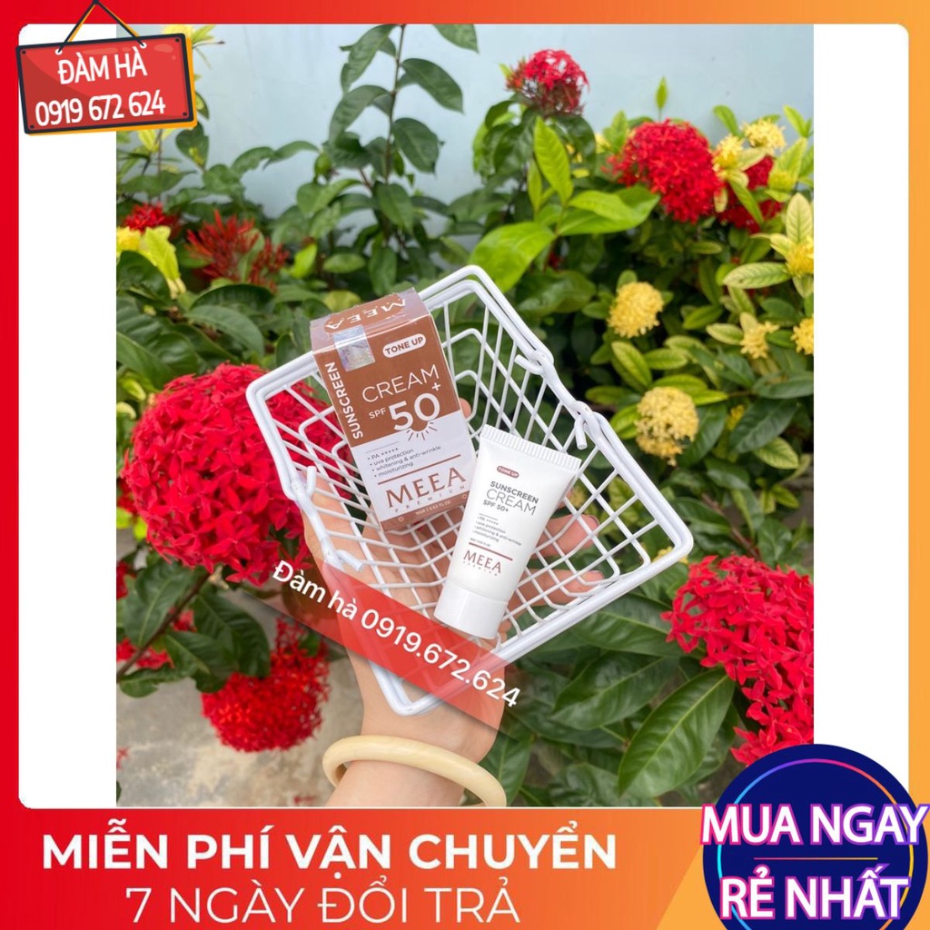 Kem Chống Nắng Meea Organic chống nắng cao sâm mụn đỏ