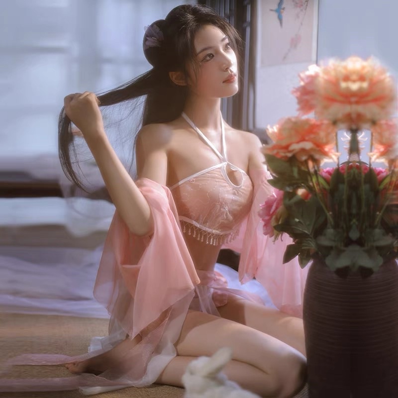 Hán phục cổ trang sexy quyến rũ ( sẵn )