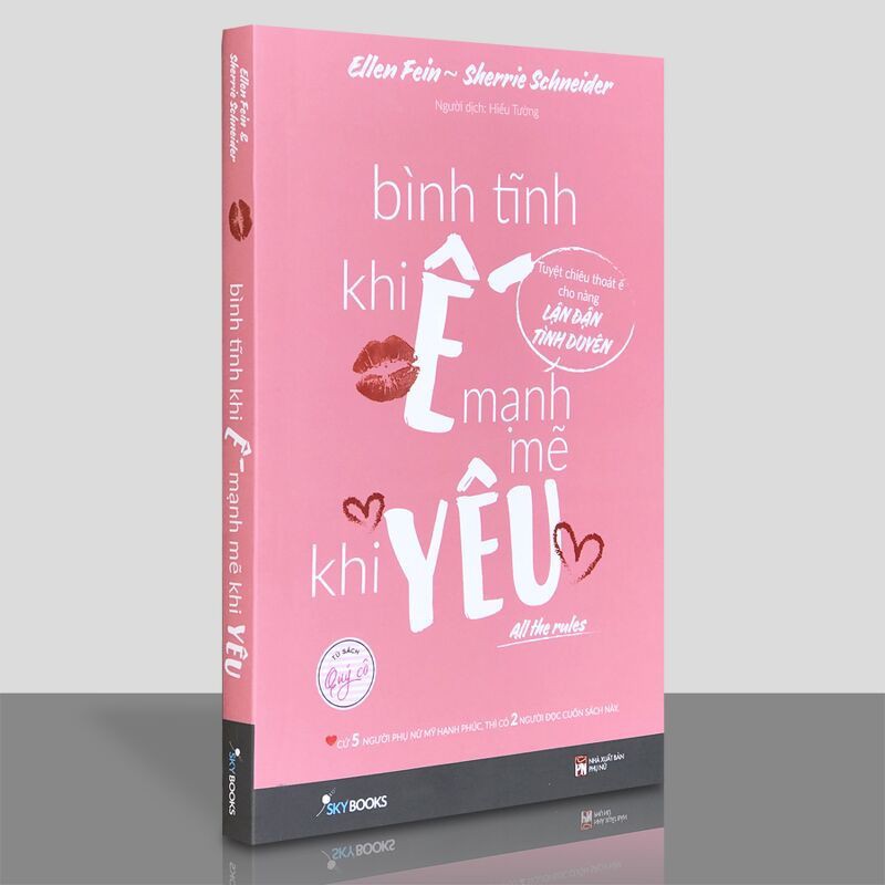 Sách - All The Rules - Bình Tĩnh Khi Ế, Mạnh Mẽ Khi Yêu (Kèm Bookmark) (Tái bản) - Bí Quyết Thoát Ế - Thanh Hà Books HCM