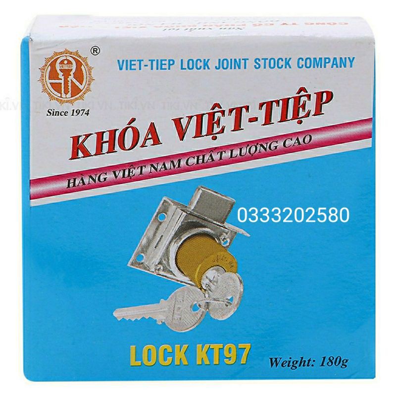 Khoá tủ Việt Tiệp KT97