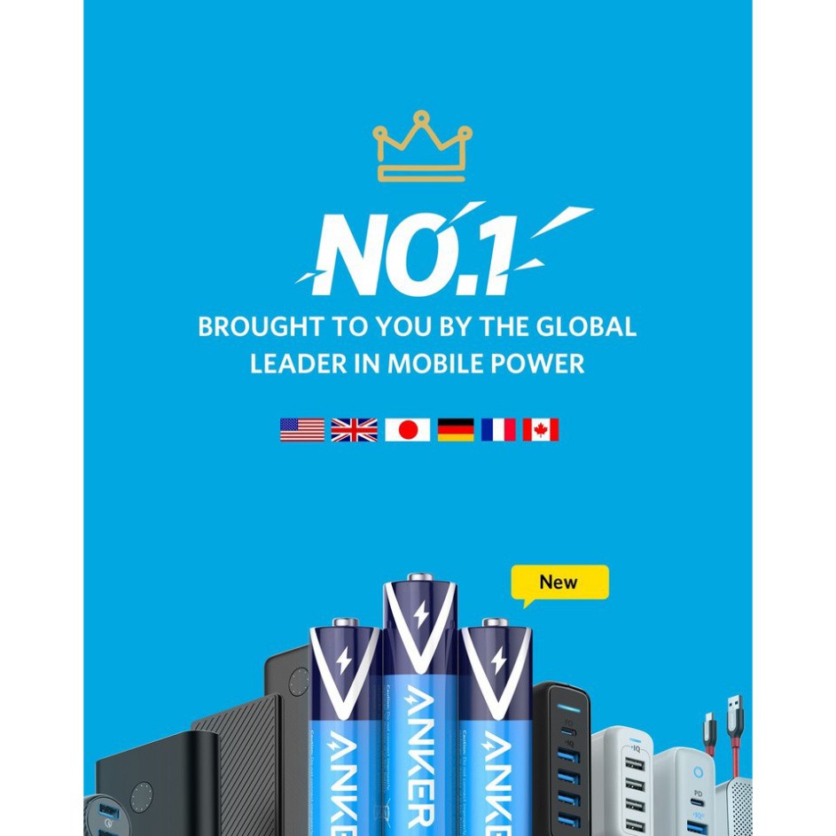 Pin Kiềm AAA ANKER Alkaline  - B1820