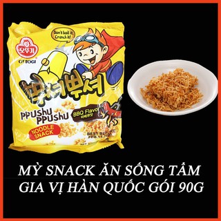 SNACK MỲ TÔM ĂN SỐNG OTTOGI 90G/GÓI
