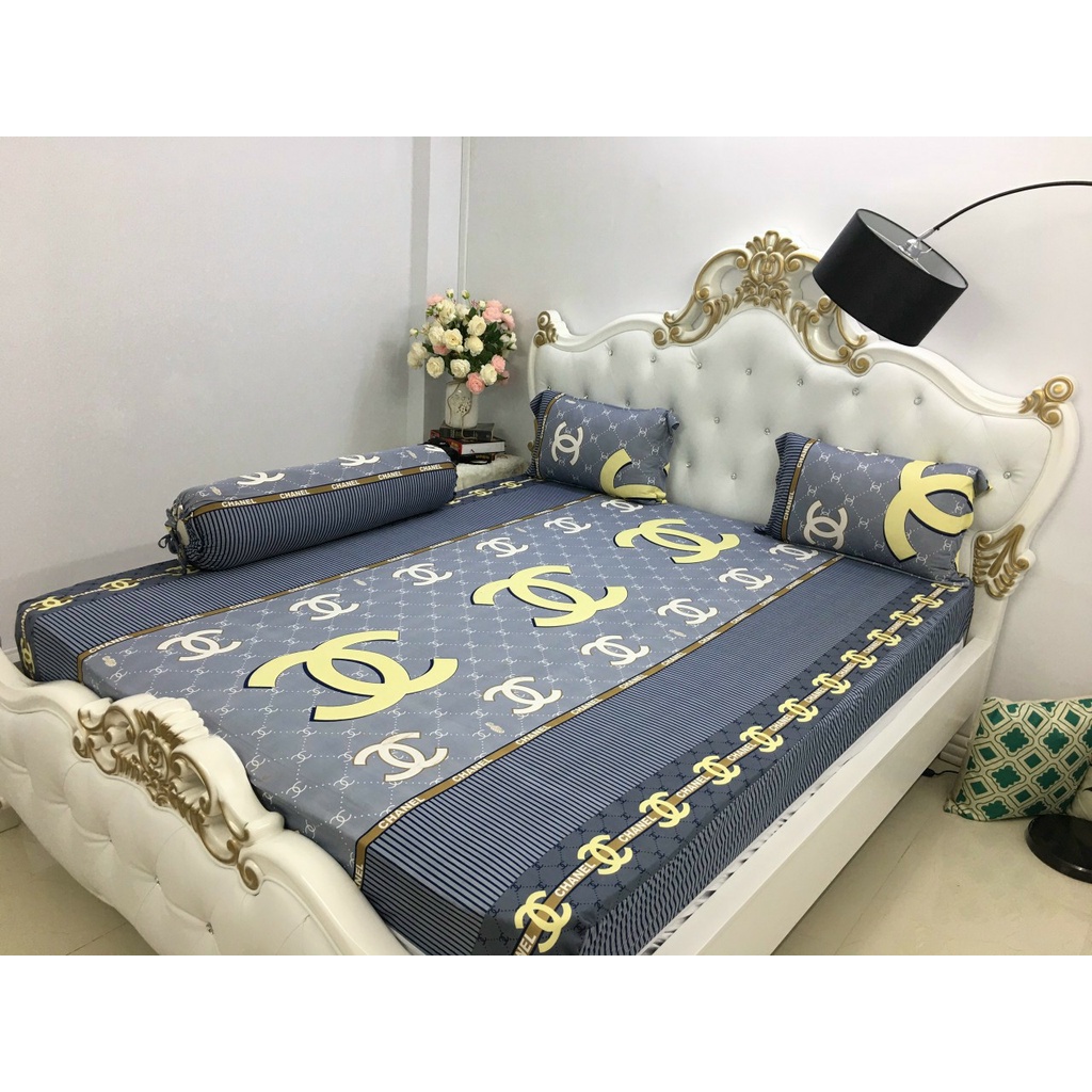 Bộ Drap Thun Hàn Quốc Mát Lạnh nhiều màu