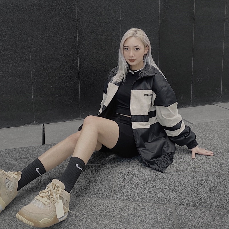 Áo khoác dù phản quang 7 màu Fuonero Jacket