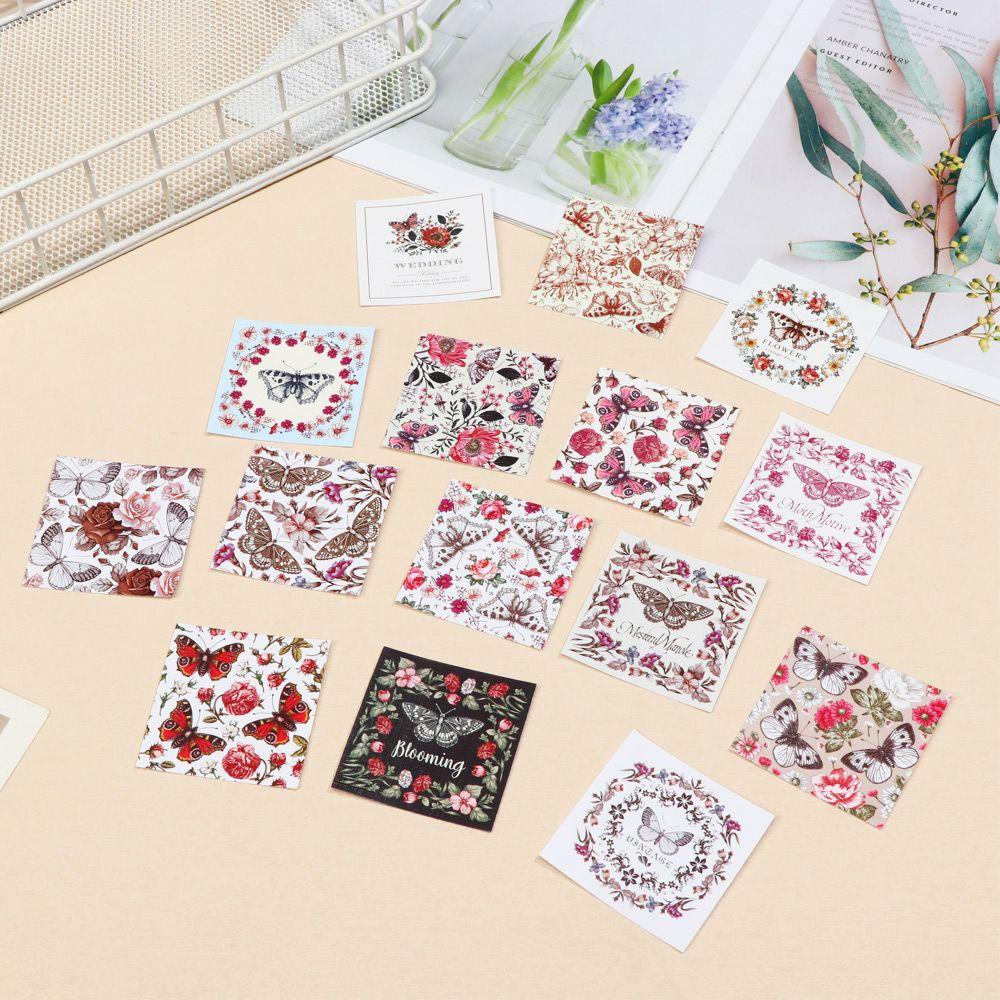 Set 30 Sticker 8 Kiểu Dán Trang Trí Sổ Tay