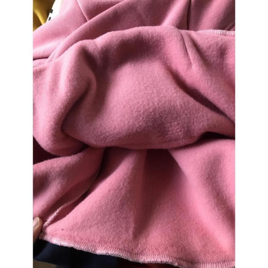 Áo hoodie nỉ nữ đen, bông dày dáng rộng champion Friend cv1 | BigBuy360 - bigbuy360.vn