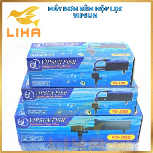 Máy Bơm Lọc Vipsun Fish - Bộ Máng Và Máy Bơm Lọc Nước Hồ Cá